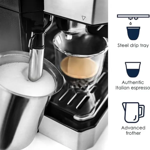 Cafetera Combinado Delonghi + 1 café molido Dallmayr Prodomo 250g Gratis - Image 4